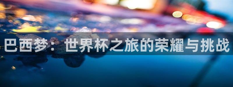世界杯欧洲区预选赛：巴西梦：世界杯之旅的荣耀与挑战